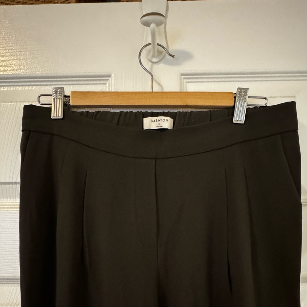 Babaton Olive Green Cohen Pants